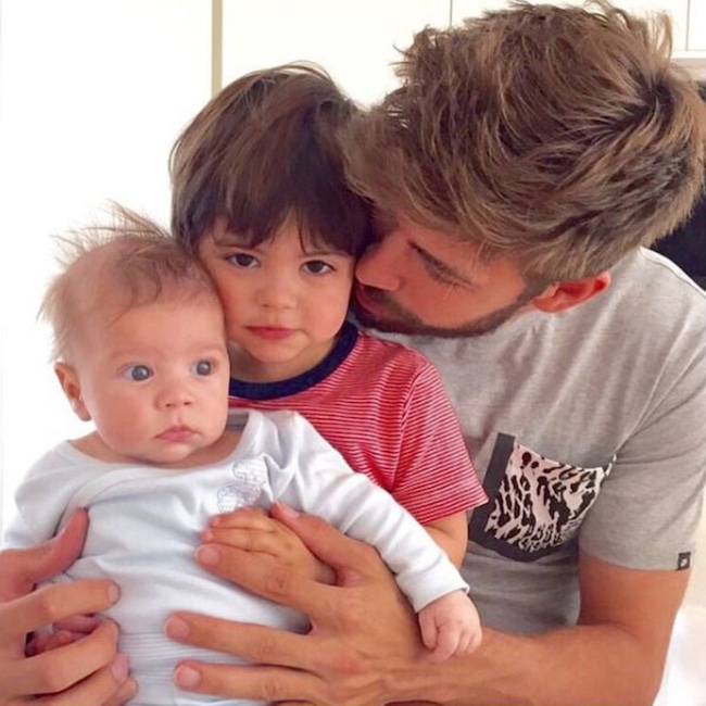 Gerard Pique, Sasha, Milan